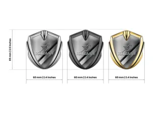 Hamann Domed Emblem Badge Minimal Style Universal
